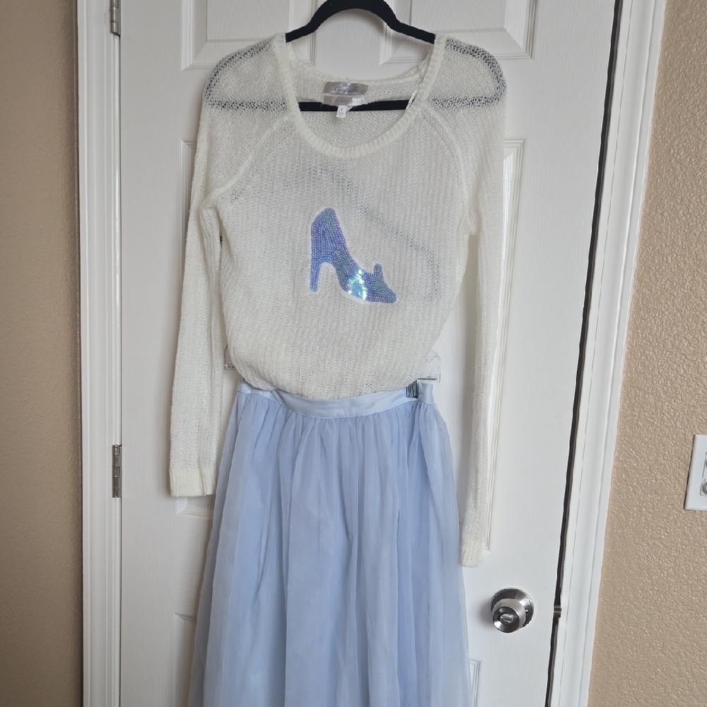 LC Lauren Conrad Cream Sweater